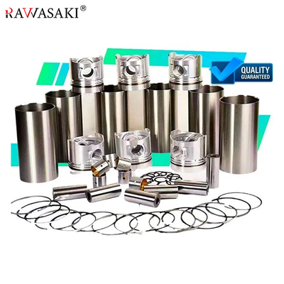 Doosan Ekskavatör D1146 D1146T DE08 Motor Silindiri 65.01201-0050 Piston 65.02501-0507 Astar Kitleri