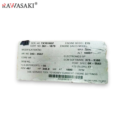 C15 MOTOR KOMPLE 2888156 C15 tırtıl motor için Ekskavatör Motor Motor Komplesi
